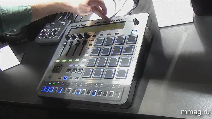 mmag ru: Musikmesse 2014 - M-Audio Trigger Finger Pro - MIDI контроллер