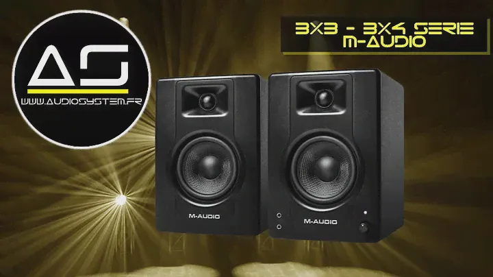 Enceinte de Monitoring BX3 & BX4  M-AUDIO