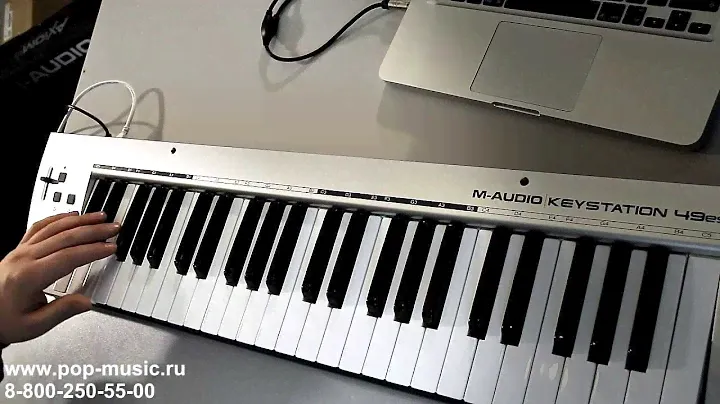 Доступная миди клавиатура M-Audio Keystation 49es Mk II