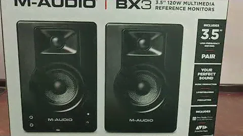 M-Audio BX3 - 120-Watt Powered Studio Monitors