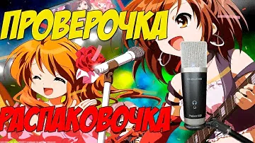 Распаковка:  M-Audio Avid Vocal Studio