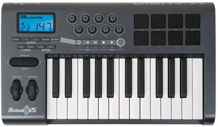 MIDI КЛАВИАТУРА M-AUDIO AXIOM 25